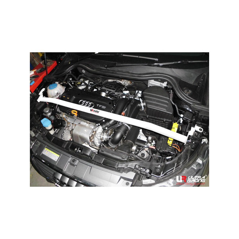 Barra anti-avvicinamento superiore anteriore 2 punti ULTRA RACING Audi A1 10+ - U-220829-X - UR-TW2-1832 - 3666618703411