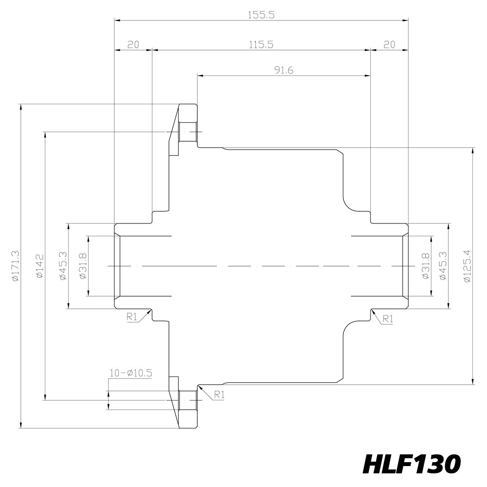 Differential mit begrenztem schlupf Blackline für Land Rover Defender, Discovery und Range Rover, 24 Rillen – HLF130 - BR-AB-L01 - HLF130 - 3661768024942