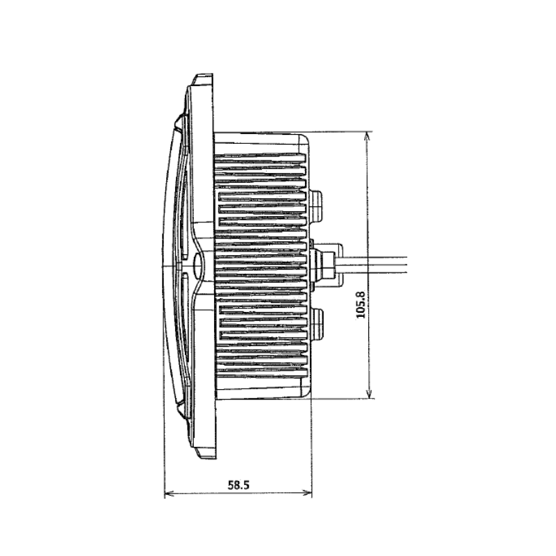 Lampada LED PIAA LPM163A Motorsport a lungo raggio - PI-LPM163A - LPM163A - 3666618799018