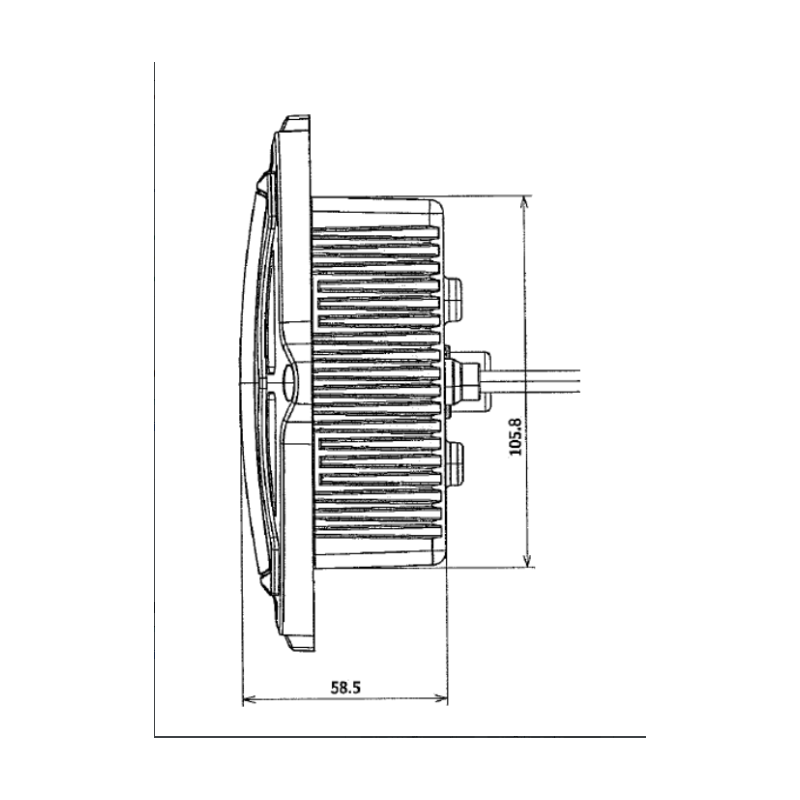 Phare Drive et Longue Portée LED PIAA motorsport LPM167A 9000lm - PI-LPM167A - LPM167A - 3666618799001