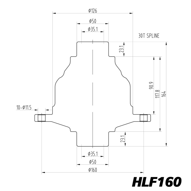 Differenziale a slittamento limitato Blackline Toyota GT86 Subaru BRZ - HLF160 - BR-AB-S01 - HLF160 - 3661768025031