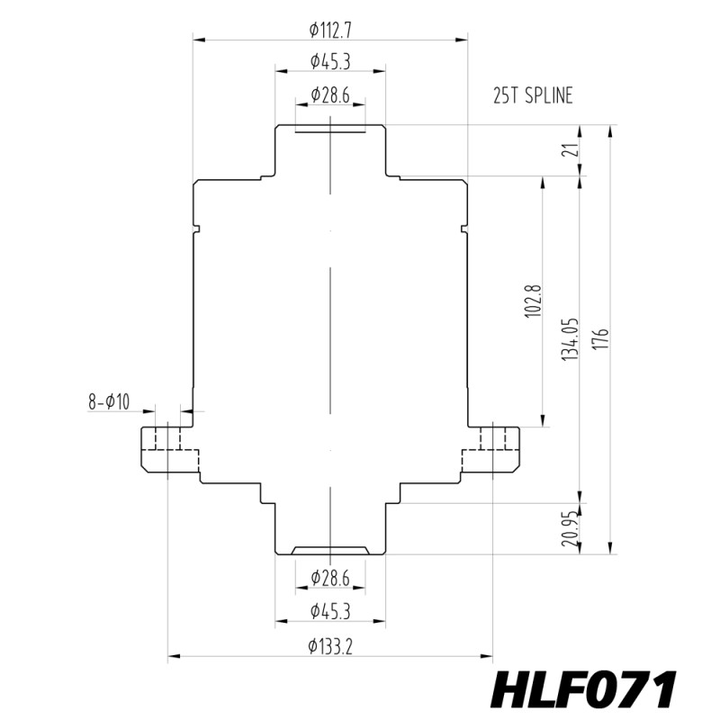 Différentiel autobloquant Blackline MGB pont Salisbury 3.7 3.9 - HLF071 - BR-AB-MG02 - HLF071 - 3661768024973