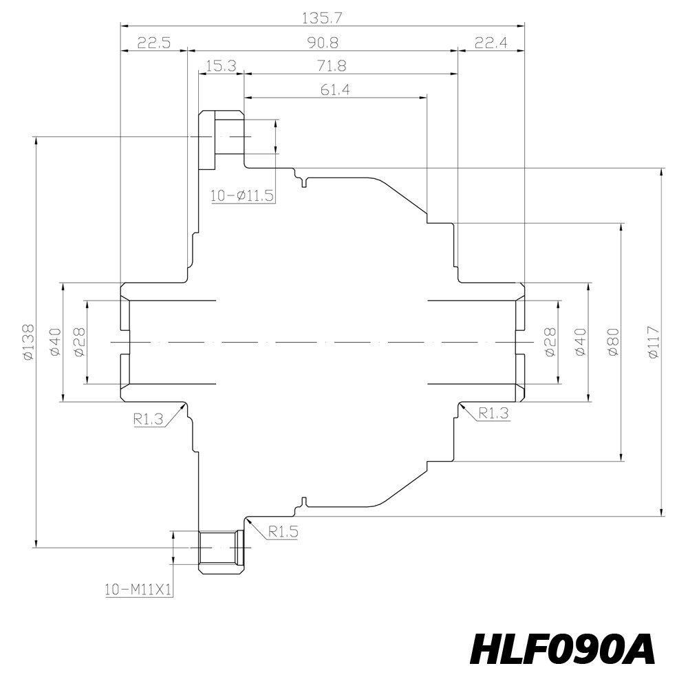 Blackline Honda K20 K24 limited slip differential 4WD conversion - HLF090A - BR-AB-H04 - HLF090A - 3666618037875