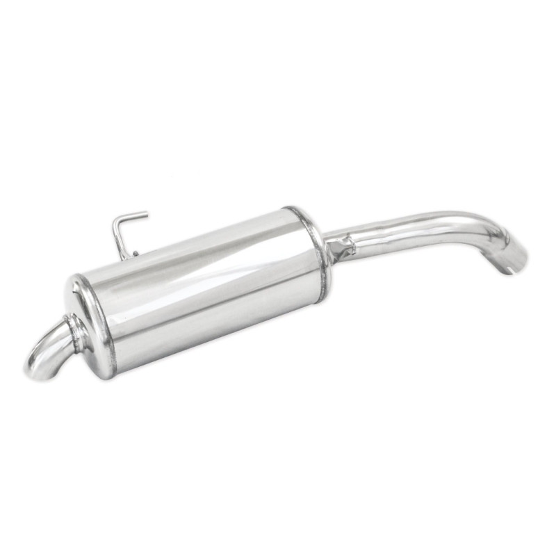 Inoxcar Sport Muffler for Renault Clio 2 RS 172 ch 2000-2001, Hidden Outlet - IC-RECL12ORIG54 - RECL.12.ORIG54 - 3661768421895