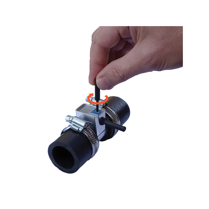 Kit termocontatto regolabile su tubo flessibile Revotec Ø38 mm per ventilatore da 12 V - REN-EFC38 - EFC38 - 3661768481981