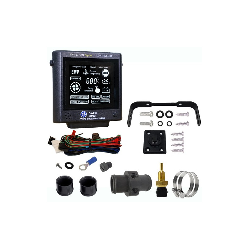 Kit contrôleur Davies Craig pompe et ventilateur - 12V / 24V - Réf. 8002 - M-EWPC3 - 3661768400371