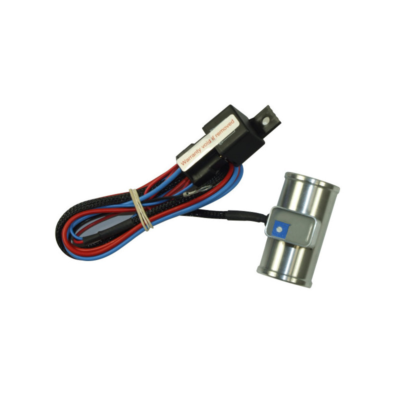 Einstellbares Thermokontakt-Set von Revotec, Ø 35 mm, Lüfter 12 V, 30 A, positive Masse - REN-EFC35-PE - EFC35-PE - 3661768606841