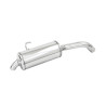 Scarico Inoxcar posteriore silenziato Renault Clio 2 RS 2.0 fase 2 169cv 2002-2003 diametro 54
