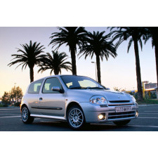 Inoxcar Sport-Schalldämpfer Renault Clio 2 RS Phase 1 172 cv (2000–2001) Verdeckter Auslass