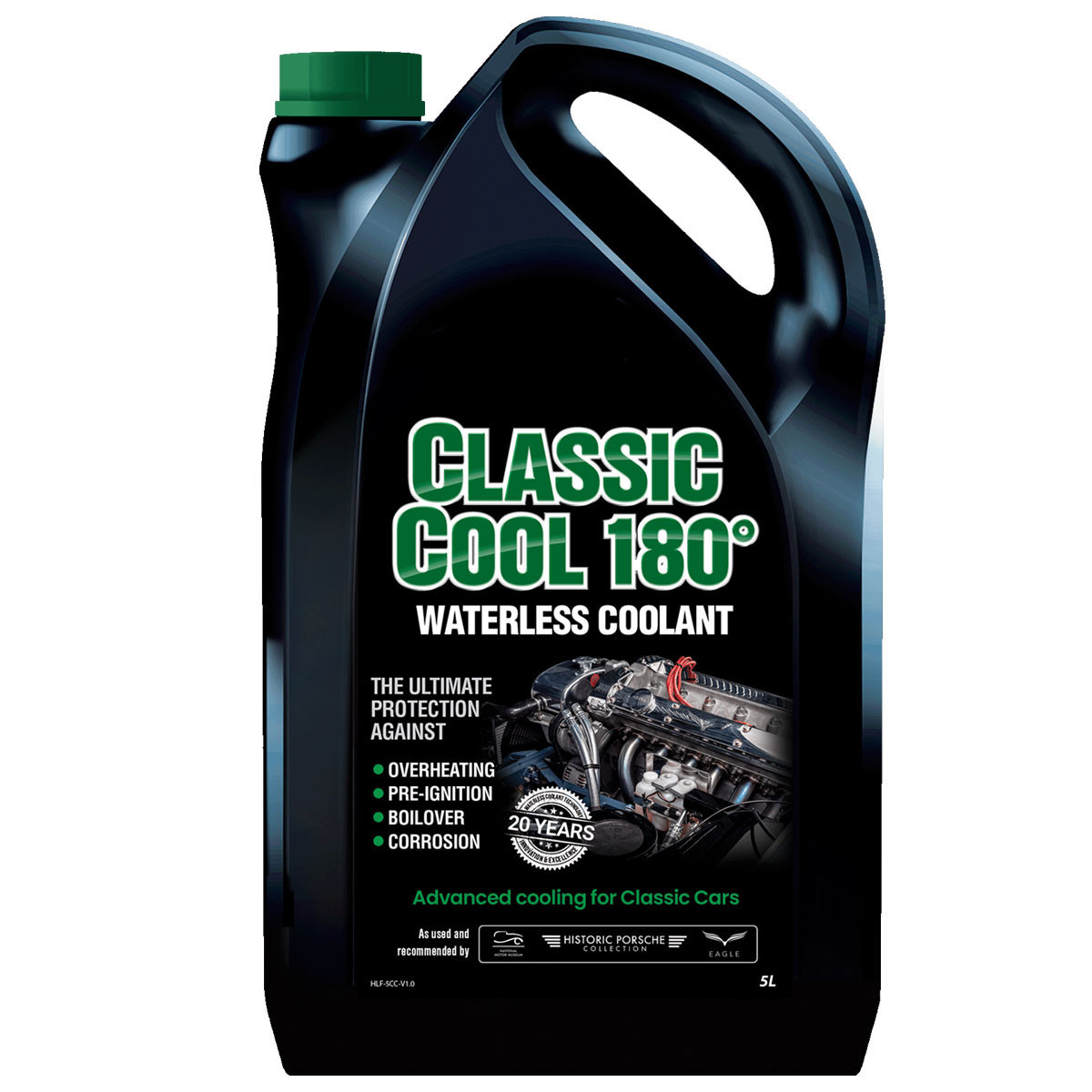 Fluido di raffreddamento senza acqua Hawk Classic Cool 180° 5 L - EV-CLASSIC-5L - ECC-180-05L - 5060287411789
