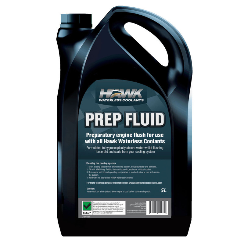 Hawk Prep Fluid 5L Cooling System Cooling Fluid - EV-PREP-FLUID-5L - EPF-05L - 5060287411765