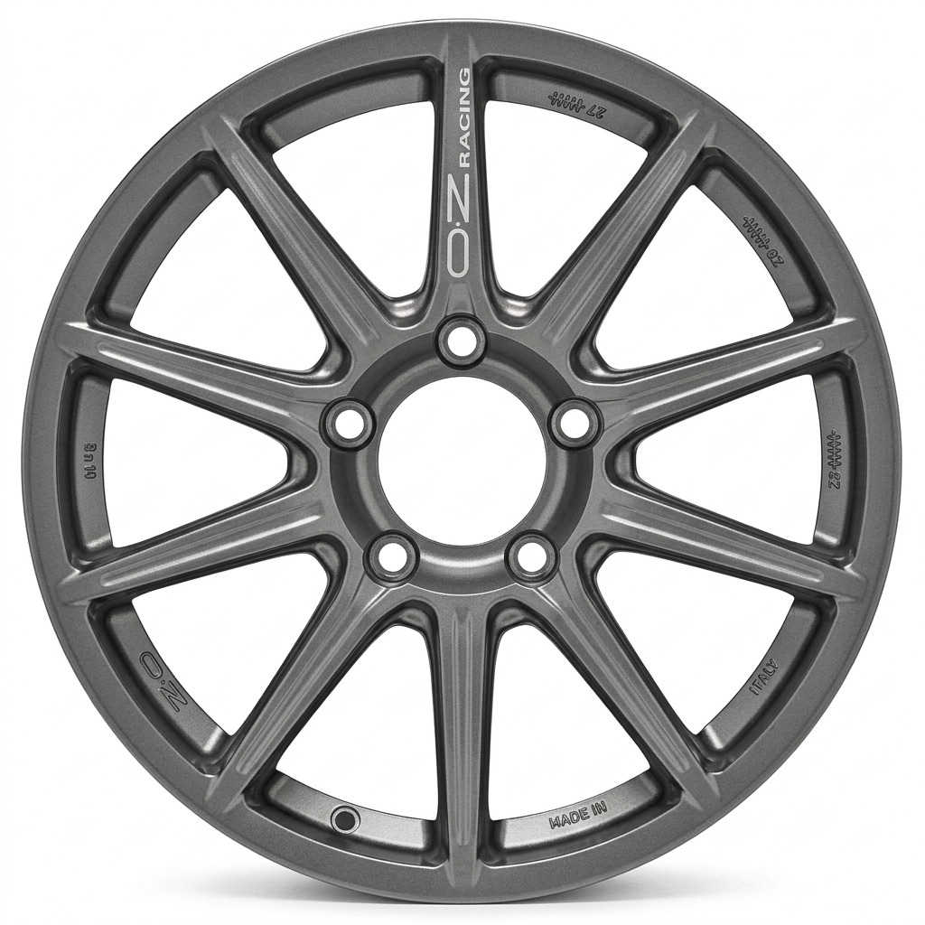 Jante alu OZ Racing Rally Tarmac 18x8 Gris Graphite Mat - Toyota Yaris GR Rally2 - W01E31001YL3 - OZ-TARMACRALLYR2-801831-A - W01E31001 YL3 - 3666618799216
