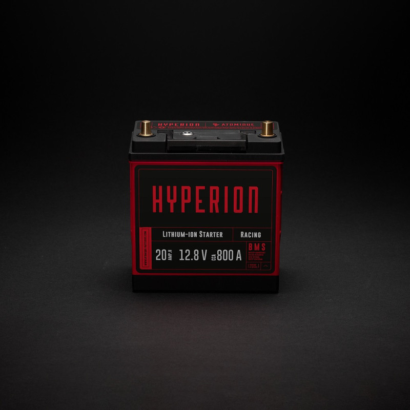 Atomique Batteries Hyperion 20 Lithium-ion LiFePO4 12V high-performance 20Ah lithium battery - ATBAT-HYP20 - AB-HYP20 - 3770011694051