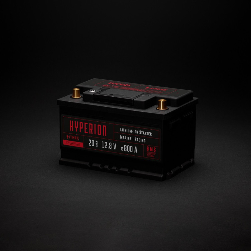 Batteria litio Atomique Batteries Hyperion 20-T6 Lithium-ion LiFePO4 12V alte prestazioni 20Ah - ATBAT-HYP20-T6 - AB-HYP20-T6 - 3770011694044