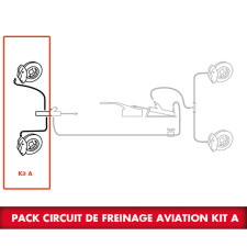 Kit A aviation brake system pack