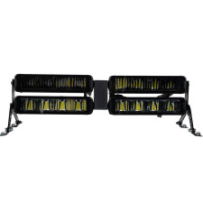 LED-Scheinwerfer-Set „Racing Team 4“ (2x Spot + 2x Drive + Halterung)