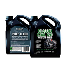 Evans Cooling System Flush Kit: preparation and refilling without water.