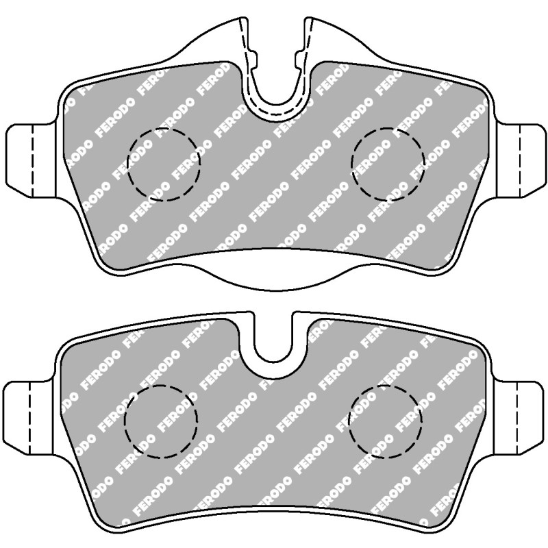 FERODO DS 1.11 Rear Brake Pads for MINI R55-R59 - F-CP1975W - FCP1975W - 3661768753750