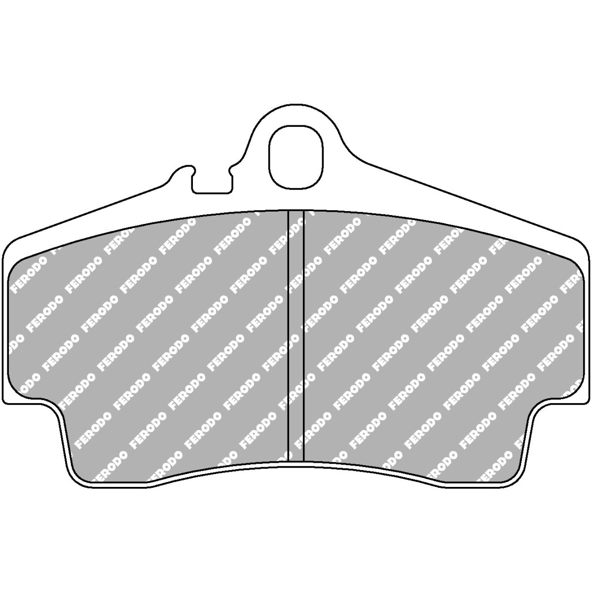 Plaquettes de frein FERODO DS 3.12 avant/arrière PORSCHE Boxster - F-CP1308G - FCP1308G - 3661768787571