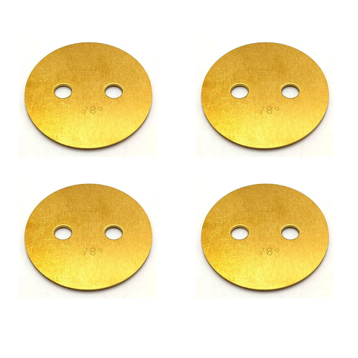 4 Weber-Flügelradventile 45 DCOE 45 mm 78° - W-PAP4578 - 6400508400 X4 - 3661768138243