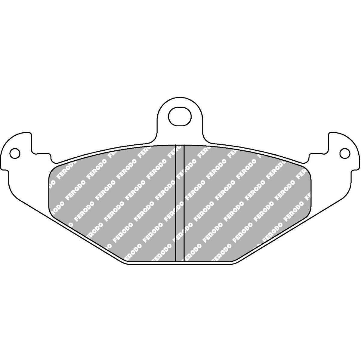 FERODO DS 3.12 Rear Brake Pads for LOTUS ELISE/SPEEDSTER - F-CP1560G - FCP1560G - 3661768787762