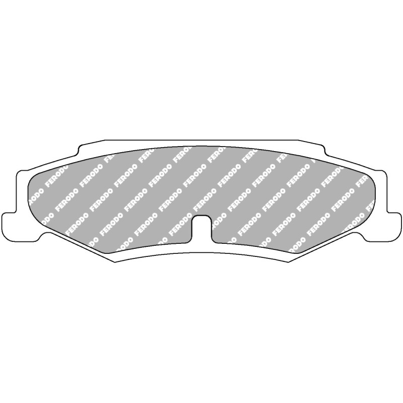 Bremsbeläge FERODO DS2500 CHEVROLET Corvette - F-CP1563H - FCP1563H - 3661768787823
