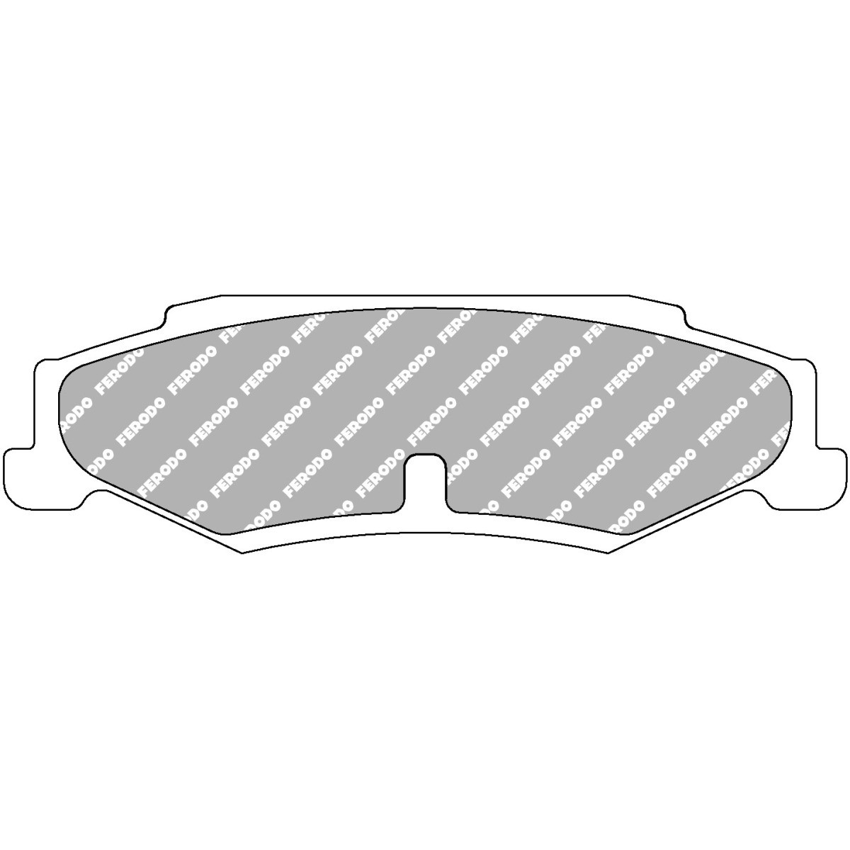 Pastiglie freno FERODO DS2500 CHEVROLET Corvette - F-CP1563H - FCP1563H - 3661768787823