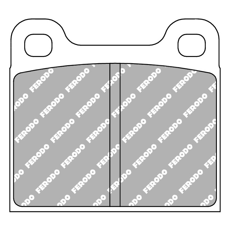Plaquettes de frein FERODO DS UNO avant ALFA/BMW/PORSCHE/VW - F-CP2Z - FCP2Z - 3661768788172