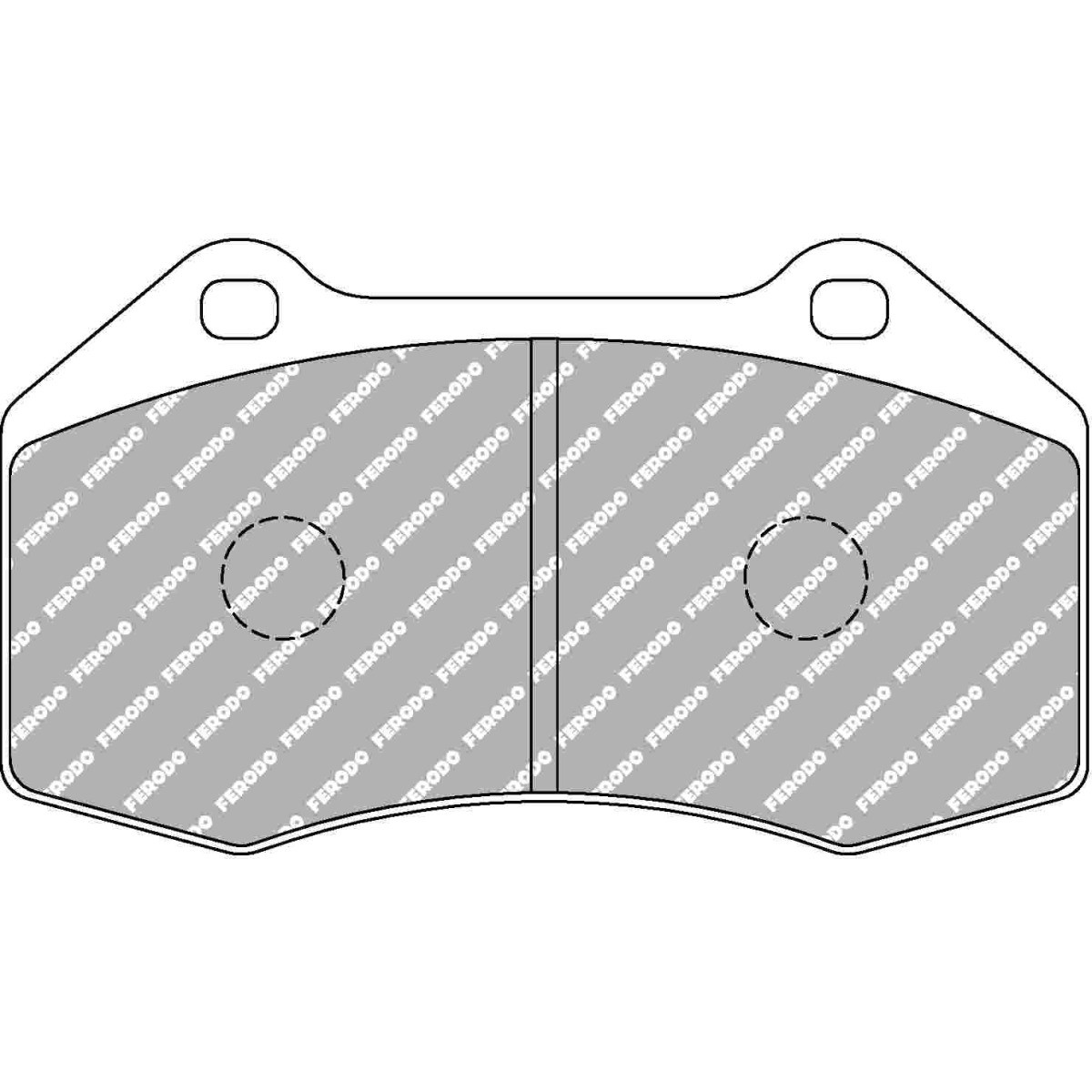 Plaquettes de frein FERODO DS2500 avant MAZDA MX5 - F-CP4821H - FCP4821H - 3661768788837