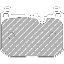 Plaquettes de frein FERODO DS UNO avant Mini F55-56 JCW