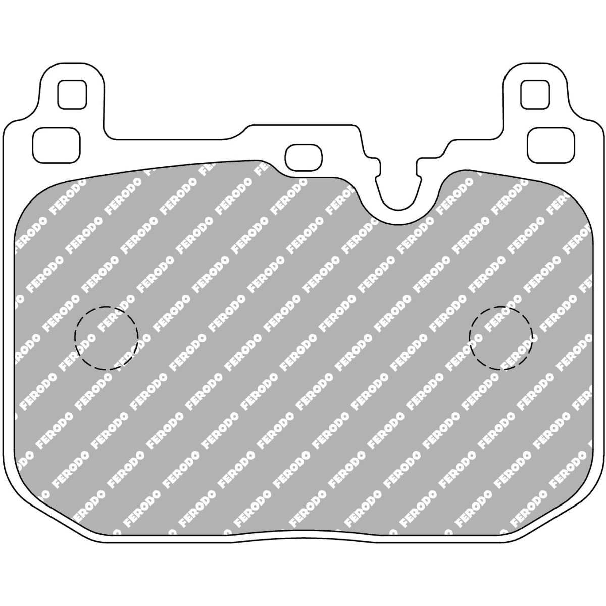 FERODO DS UNO front brake pads for Mini F55-56 JCW - F-CP4872Z - FCP4872Z - 3661768788882
