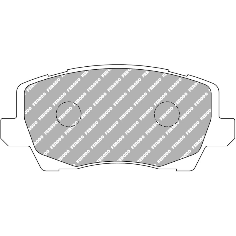 Pastiglie freno anteriori FERODO DS2500 per KIA Picanto 1,0/1,2 - F-CP5037H - FCP5037H - 3661768788943