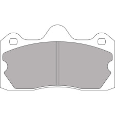 Bremsbeläge FERODO DS3000 hinten LOTUS Evora