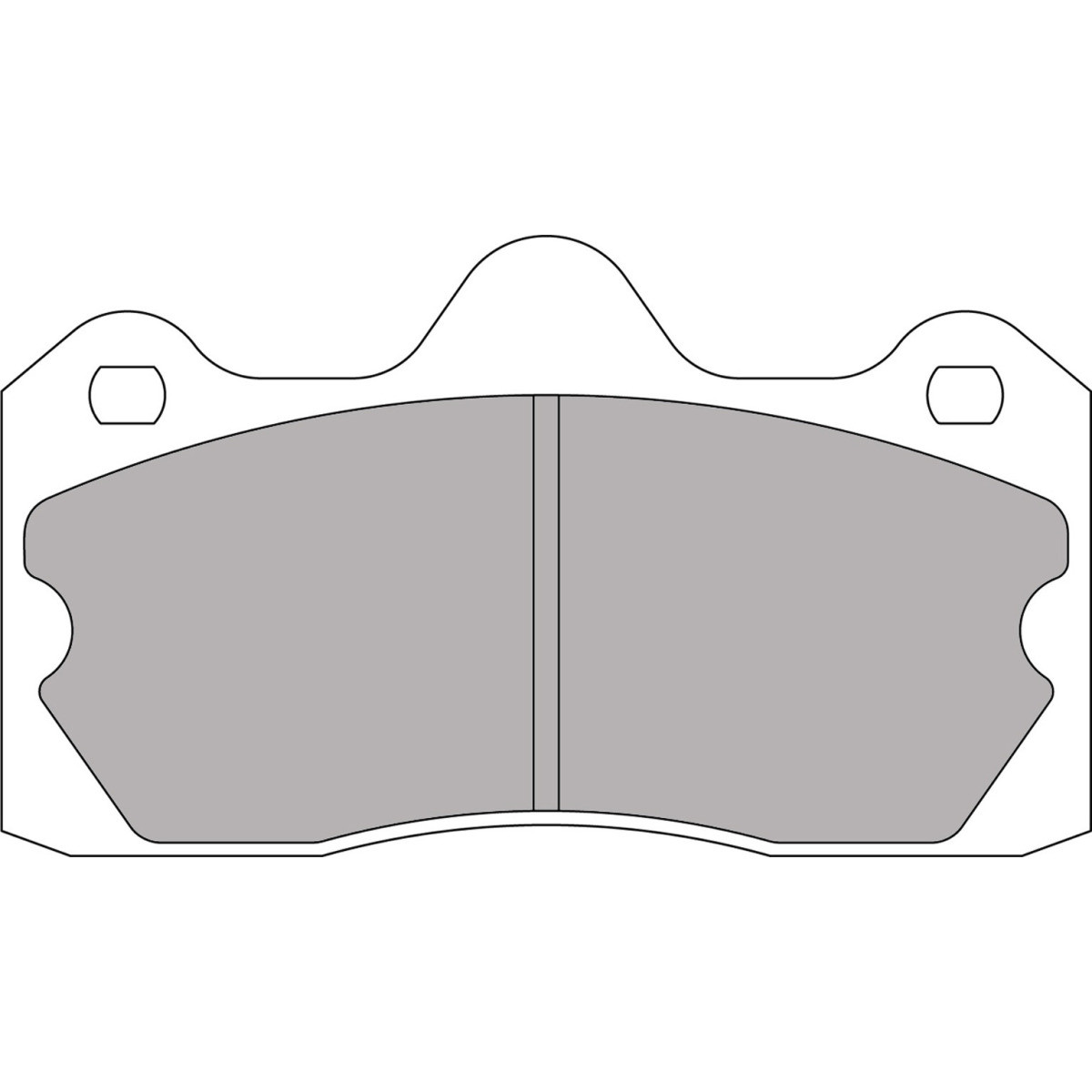 Bremsbeläge FERODO DS3000 hinten LOTUS Evora - F-RP3115R - FRP3115R - 3661768792391
