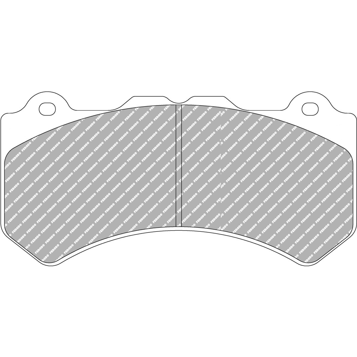Pastiglie freno FERODO DS UNO anteriori AUDI RS6 V10 biturbo - F-RP3133Z - FRP3133Z - 3661768792520