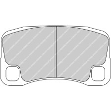 Pastiglie freno FERODO DS2500 posteriore PORSCHE 911 997