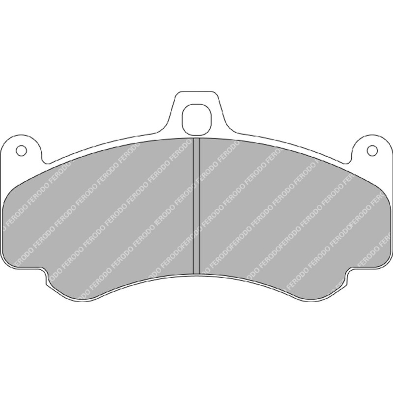 Bremsbeläge FERODO DS 312 vor Porsche Carrera GT2/GT3 - F-RP3075G - FRP3075G - 3666618054384