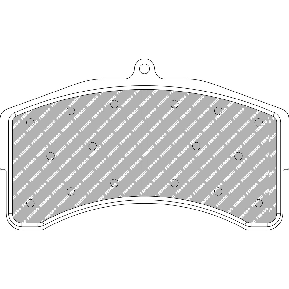 FERODO DS3.12 FRP3165GB Brake Pads - F-RP3165GB - FRP3165GB - 3666618075020