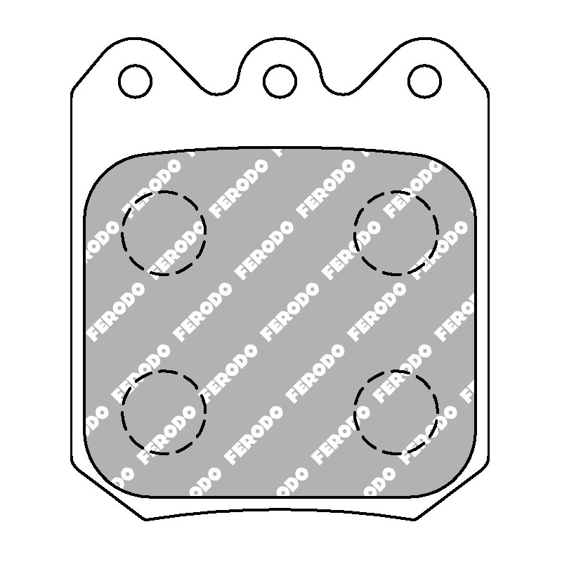 Wendeplatten FERODO DS3.12 FRP3104G - F-RP3104G - FRP3104G - 3666618075259