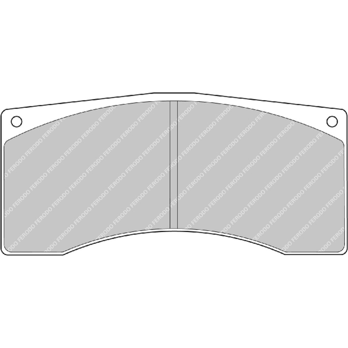 Plaquettes FERODO TL163 FRP302TL163 - F-RP302TL163 - FRP302TL163 - 3666618075464