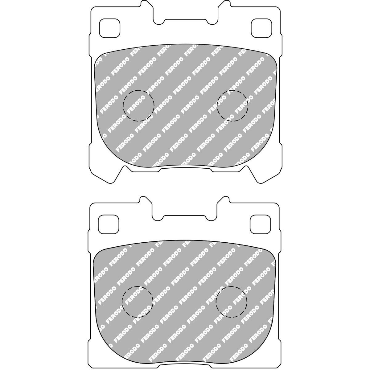 Blutplättchen FERODO DSUNO FCP5262Z - F-CP5262Z - FCP5262Z - 3666618075709