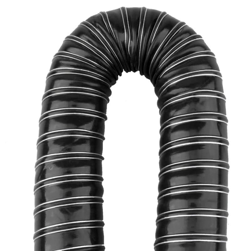 Guaina flessibile in silicone nero – Ø 25 mm – lunghezza 1 m - BG-6100.N.25 - BG6125