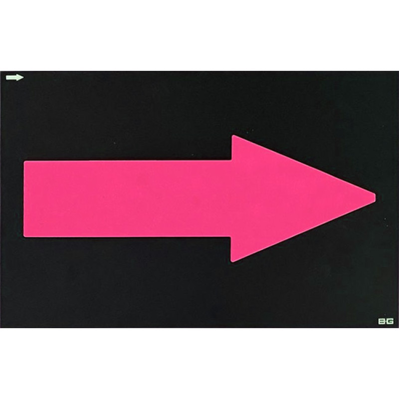 Pfeilsymbol für großformatige Schalttafel - BG-R252-AR.BL - BGR252-AR