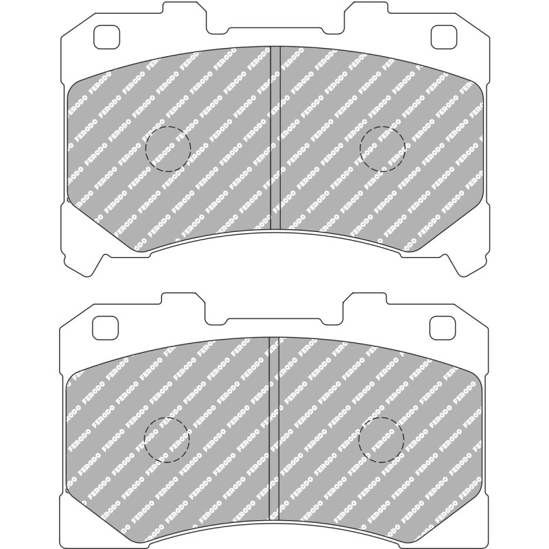 Blutplättchen FERODO DSUNO FCP5261Z - F-CP5261Z - FCP5261Z - 3666618075716