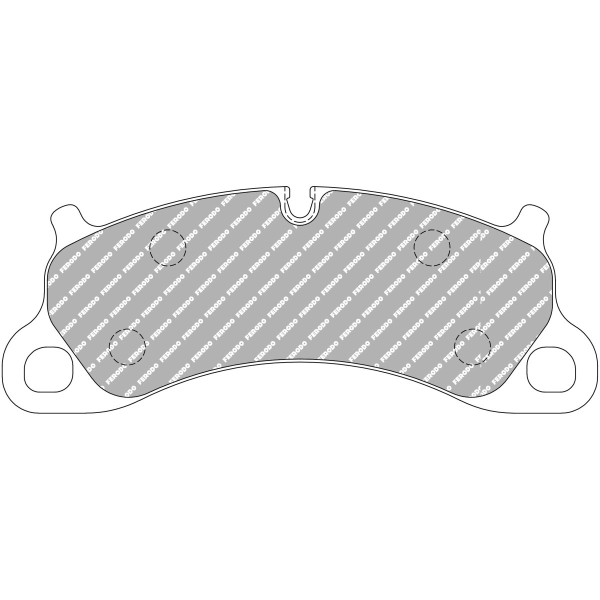 Plättchen FERODO DS3.12 FCP4955G - F-CP4955G - FCP4955G - 3666618075778
