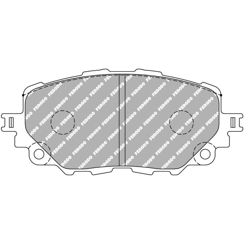 FERODO DSUNO Brake Pads FCP4873Z - F-CP4873Z - FCP4873Z - 3666618075785