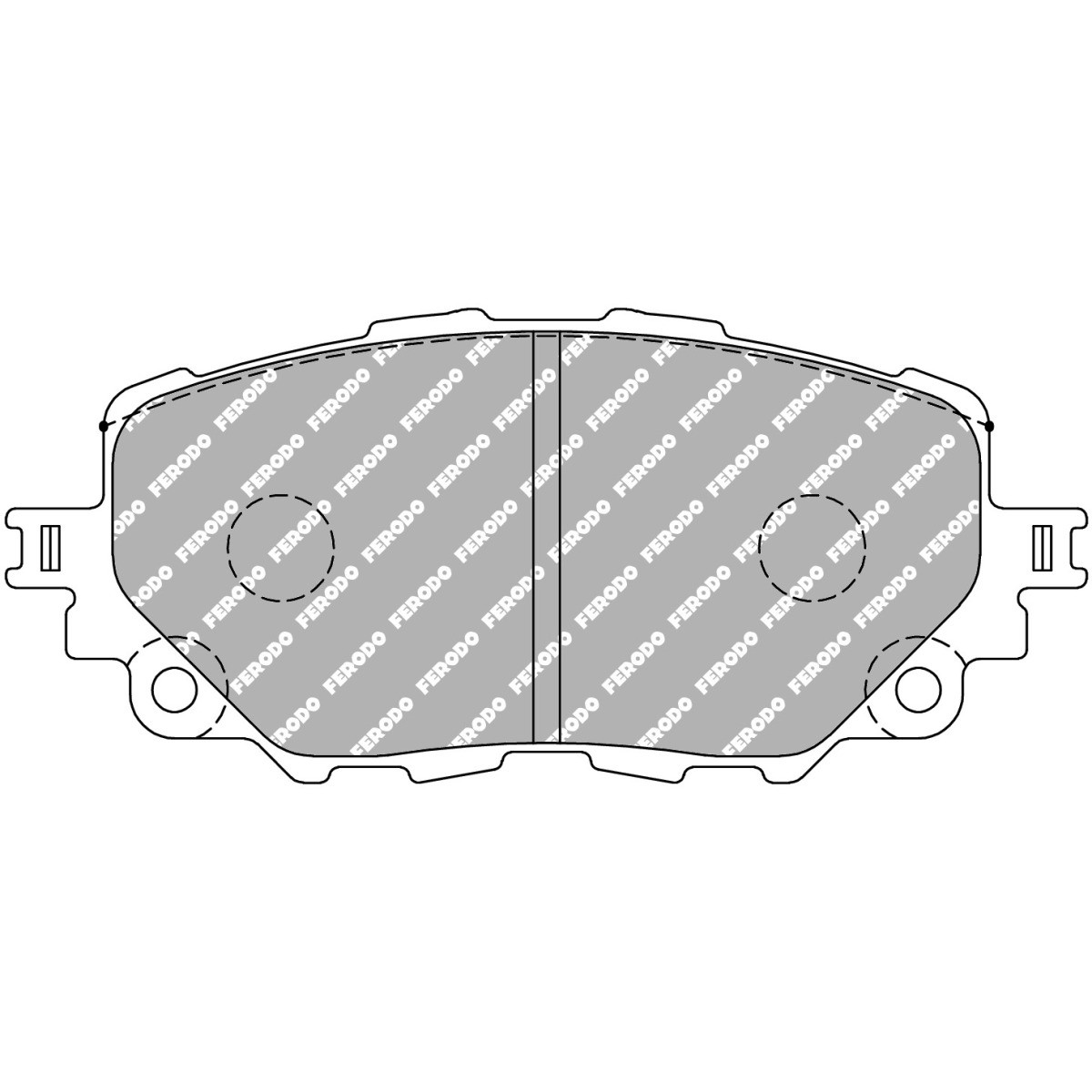 FERODO DSUNO Brake Pads FCP4873Z - F-CP4873Z - FCP4873Z - 3666618075785