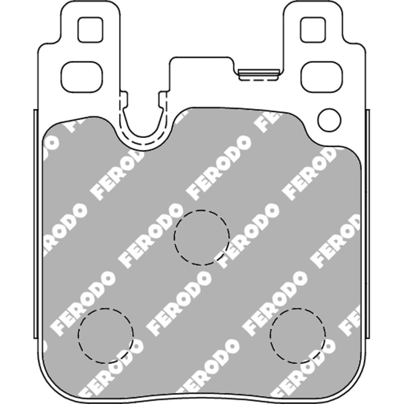 Plaquettes FERODO DS3.12 FCP4663G - F-CP4663G - FCP4663G - 3666618075815