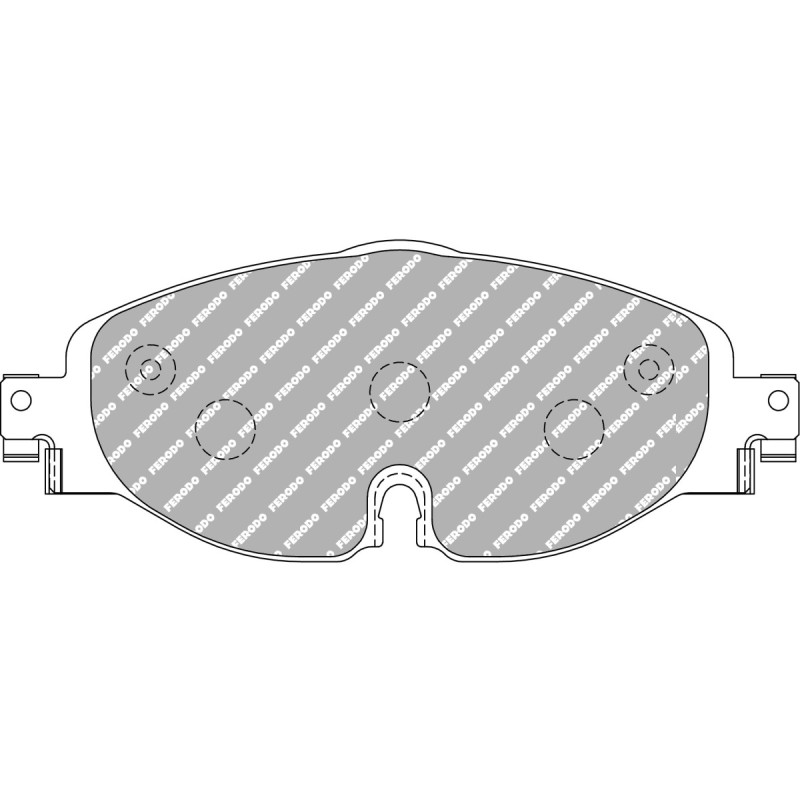 Pastiglie FERODO DS3.12 FCP4433G - F-CP4433G - FCP4433G - 3666618075822