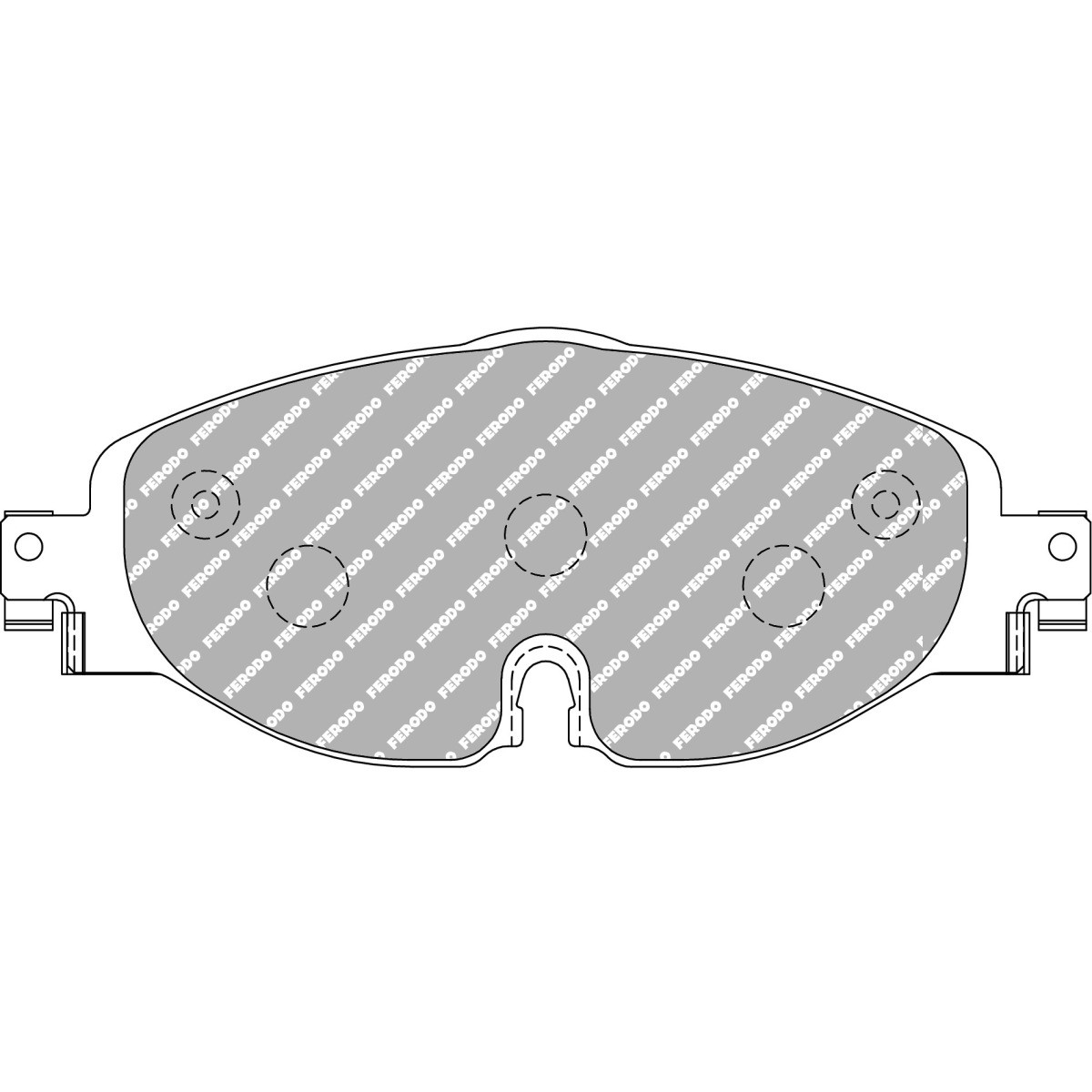 Plaquettes FERODO DS3.12 FCP4433G - F-CP4433G - FCP4433G - 3666618075822